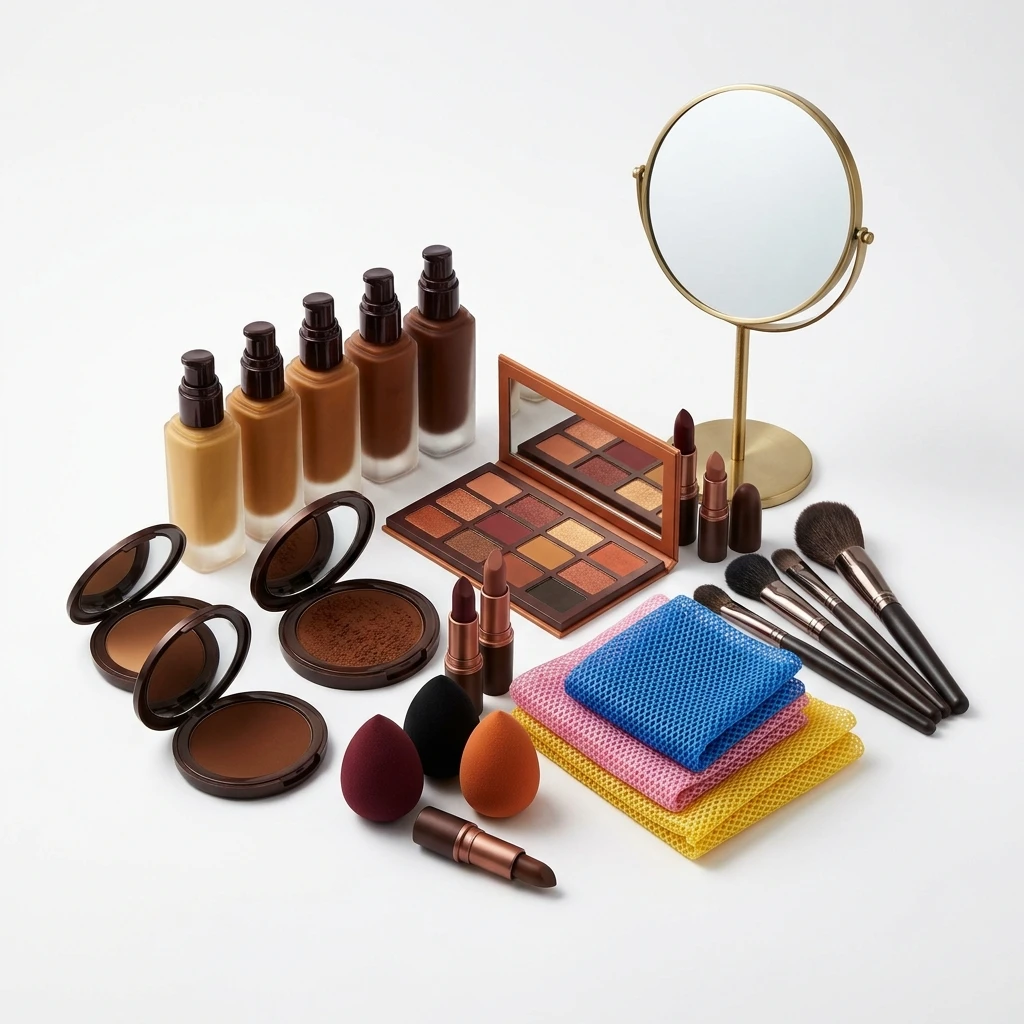 Maquillage, Teints Mates & Éponges Africaines
