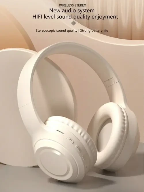 Casque Bluetooth Sans Fil : Son Puissant & Design Confortable