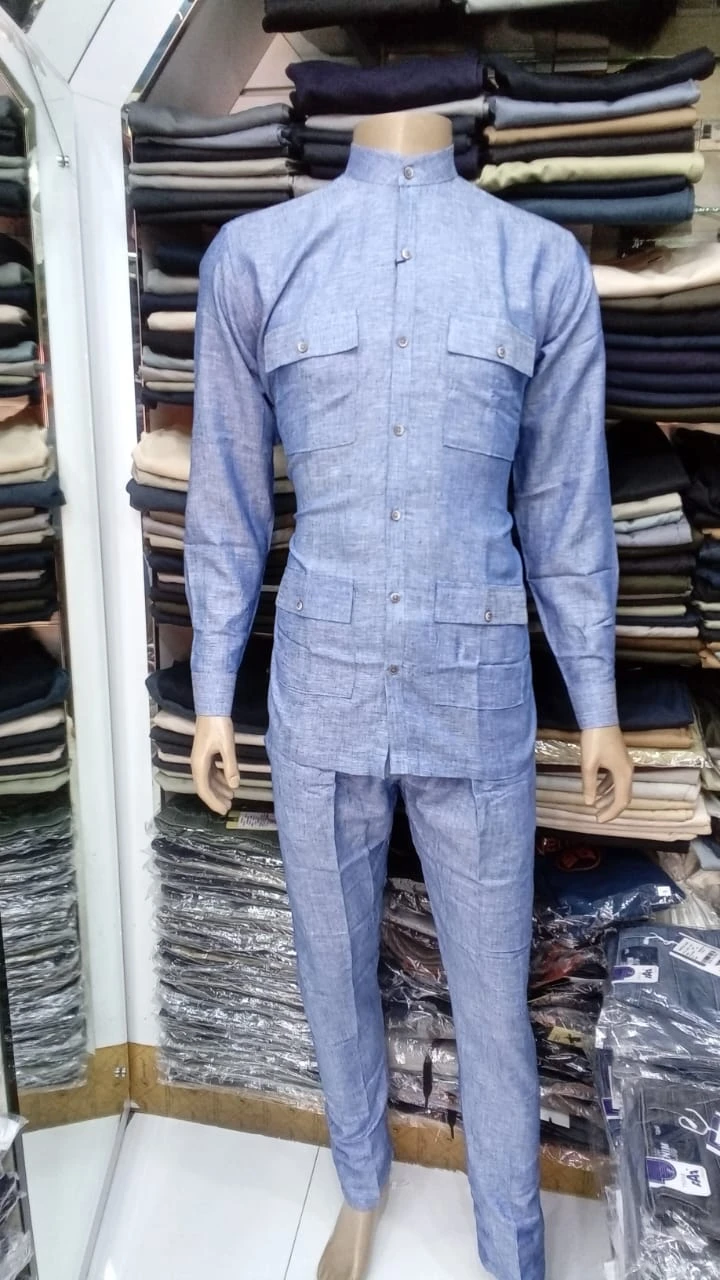Tissu Complet Homme « Prestige Dubaï » – Élégance et Raffinement Oriental