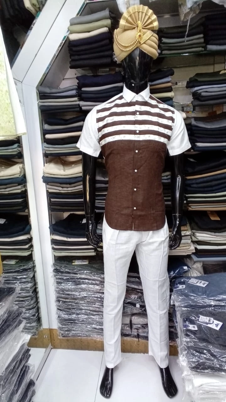 Tissu Complet Homme « Prestige Dubaï » – Élégance et Raffinement Oriental