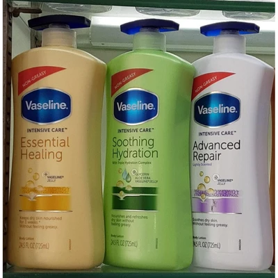 Vaseline Aloe Fresh – Lotion Hydratante Légère & Rafraîchissante – 725 ml