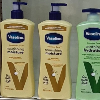 Vaseline Lotion Hydratante Fraîche à l’Aloe – 725 ml