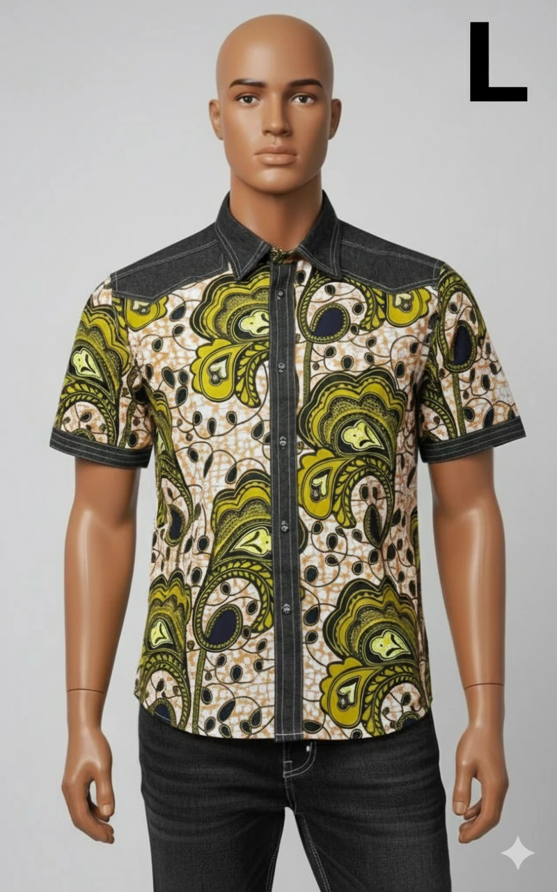 Chemise Cousue - Tissus Traditionnel