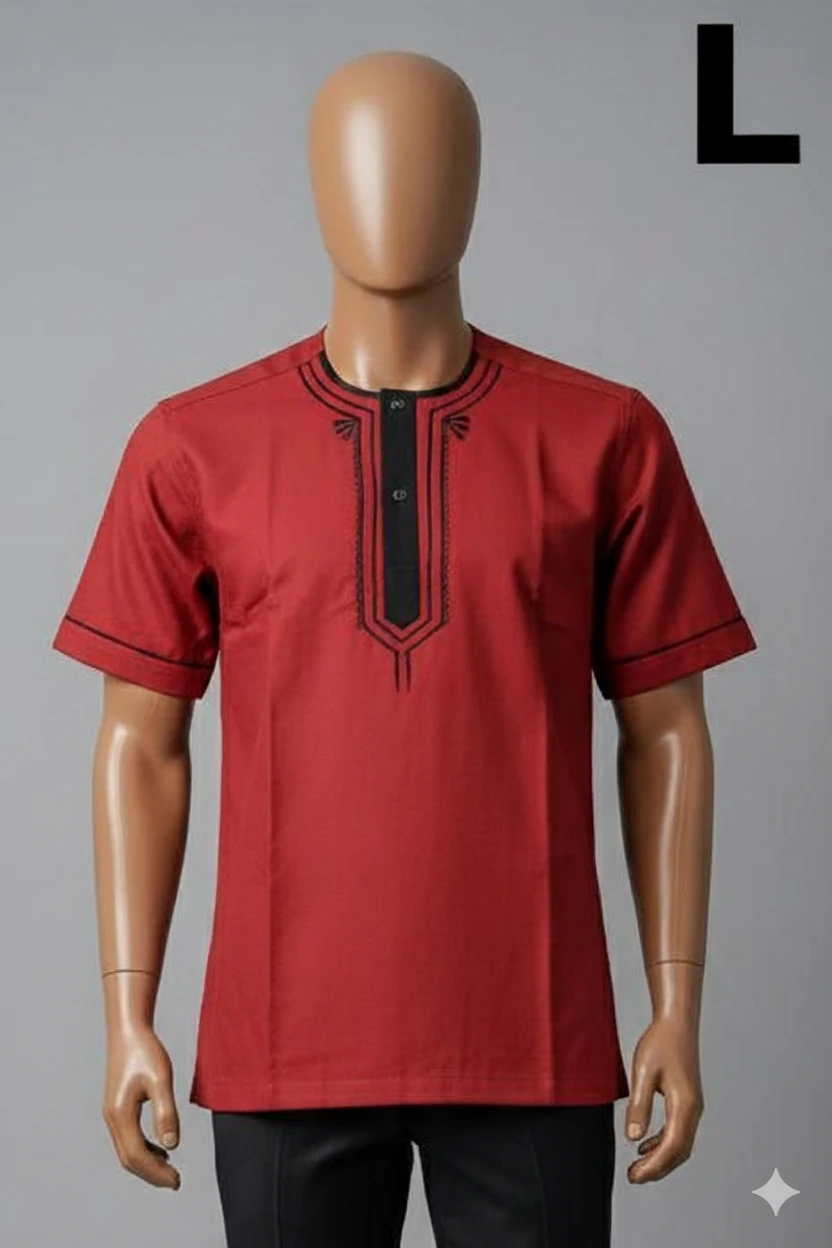 Chemise Cousue - Tissus Traditionnel
