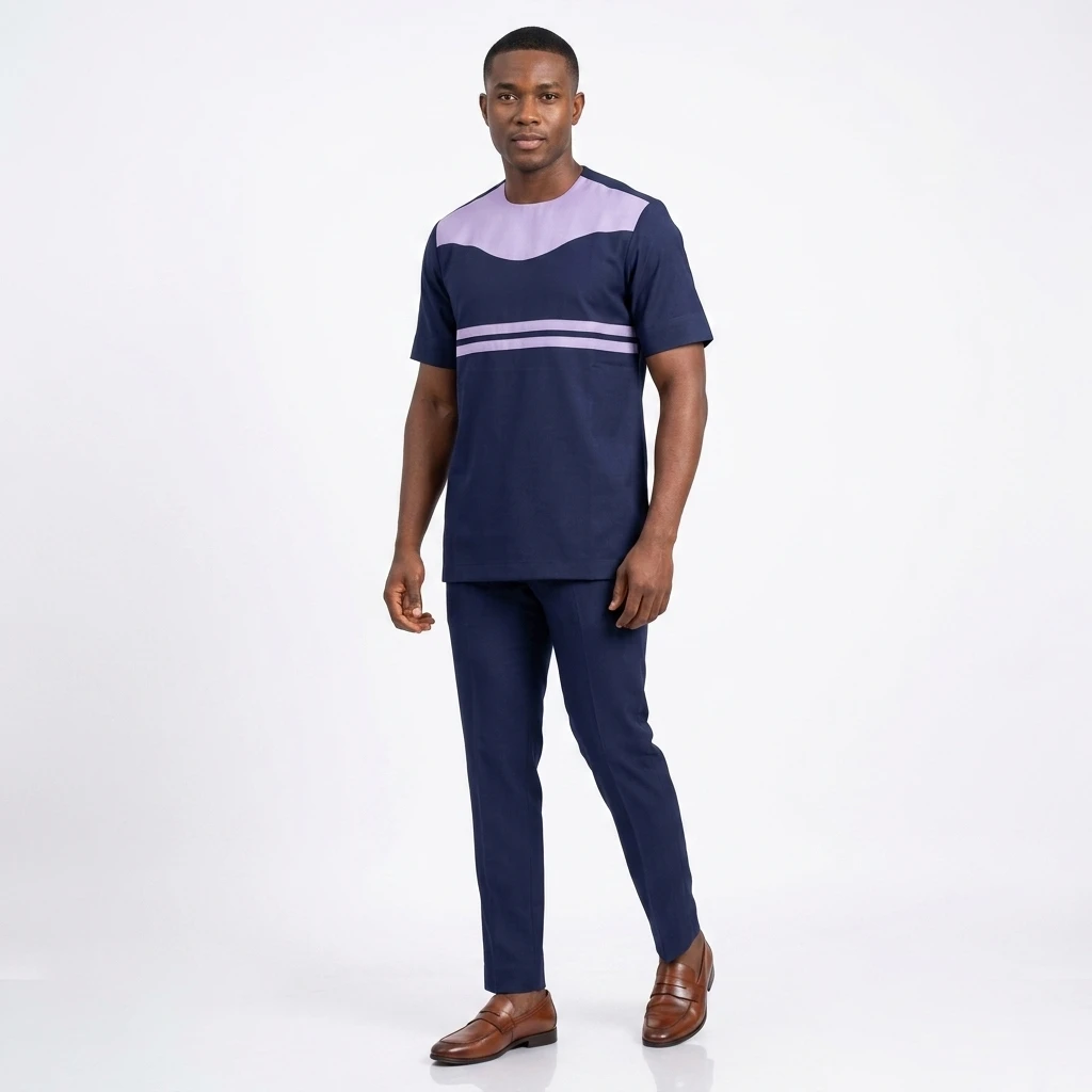 Ensemble Moderne Bleu Mar...