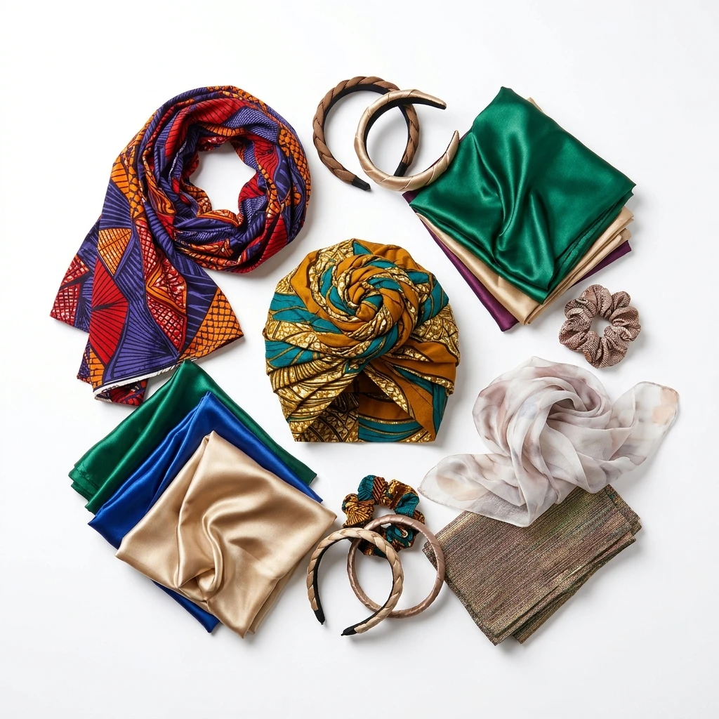 Accessoires de Mode, Coiffes & Foulards
