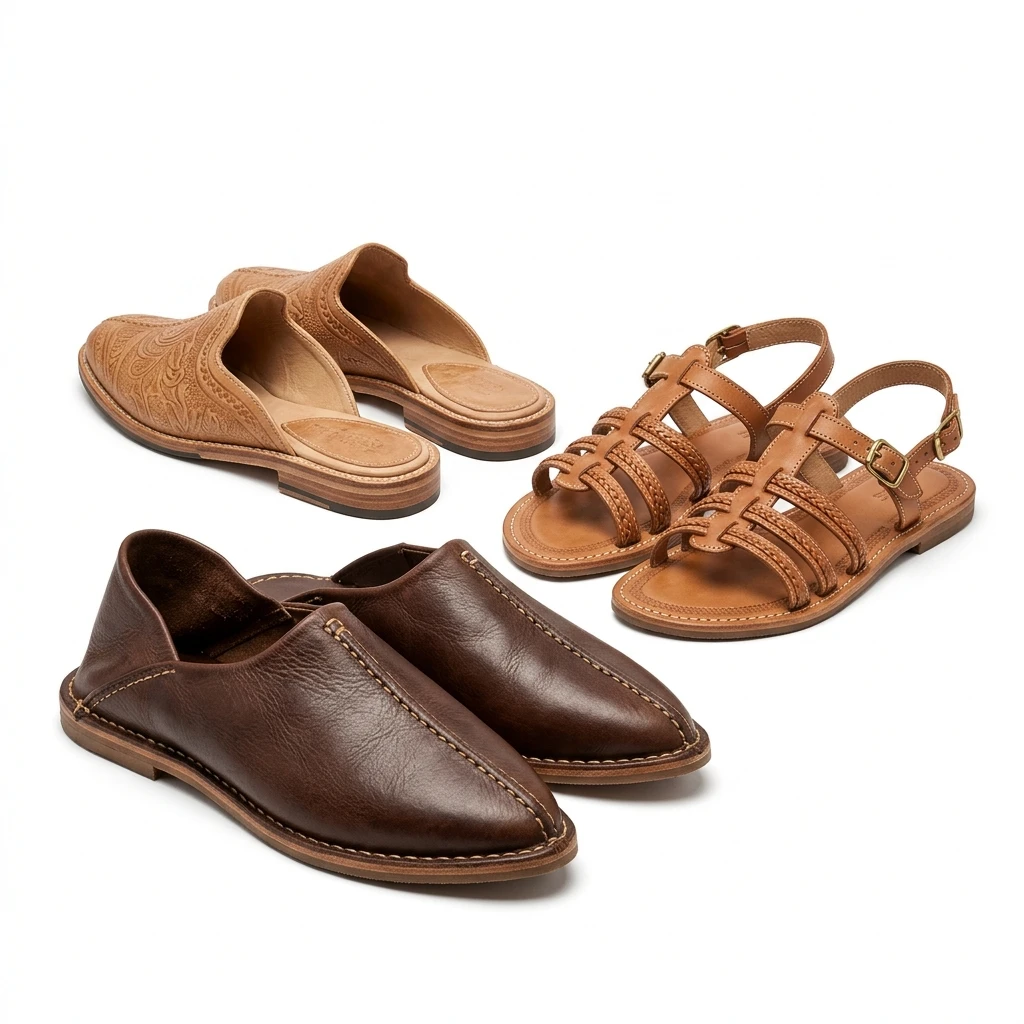 Sandales, Babouches & Mules Artisanales