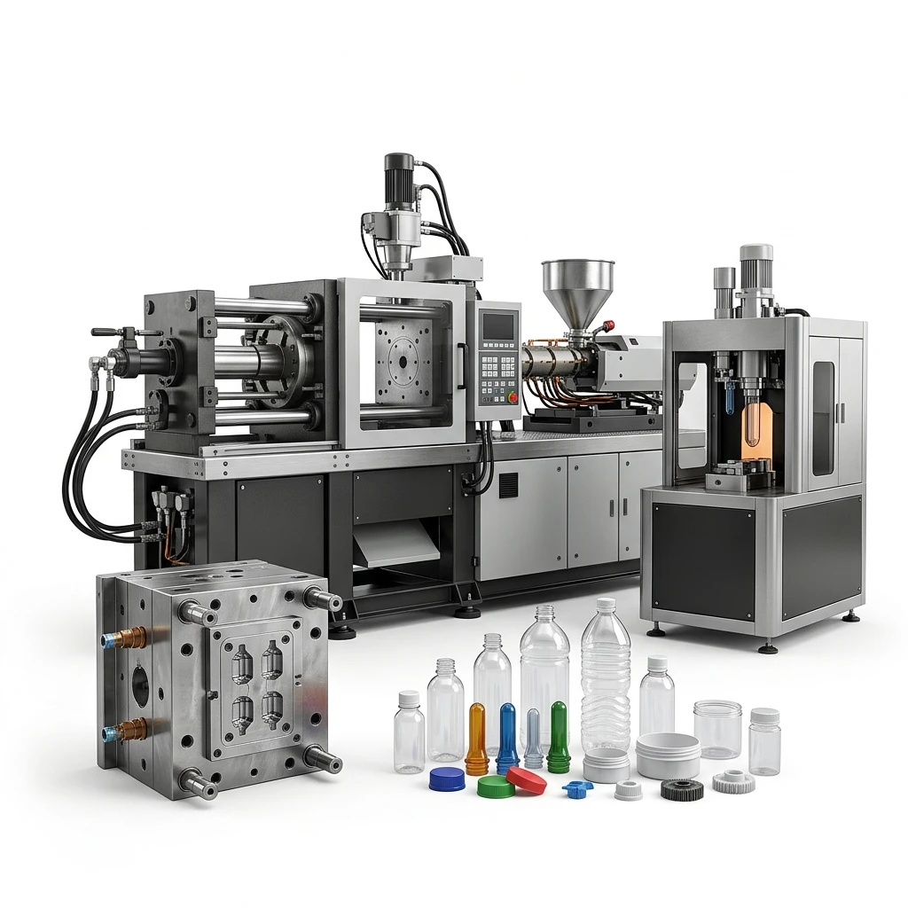 Plasturgie, Injection & Soufflage de Bouteilles