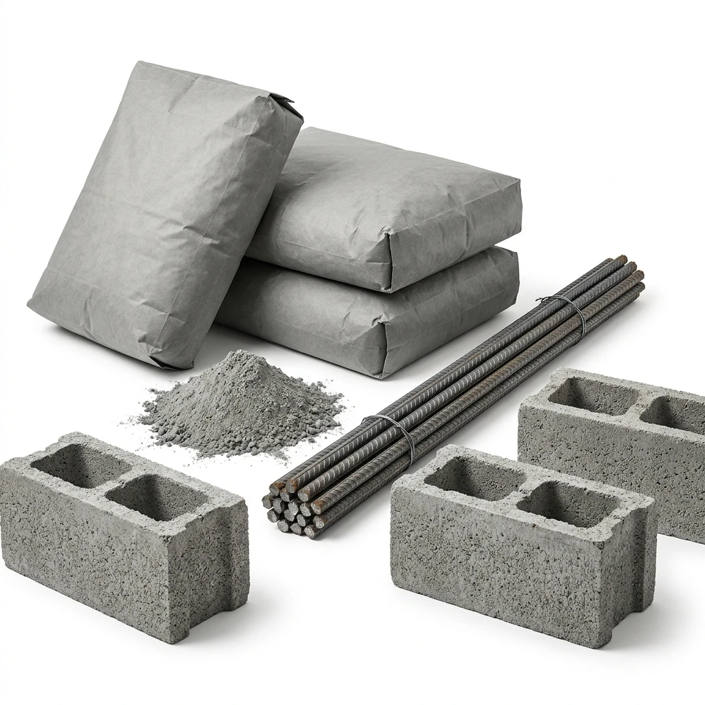 Gros Œuvre, Ciment & Armatures Acier