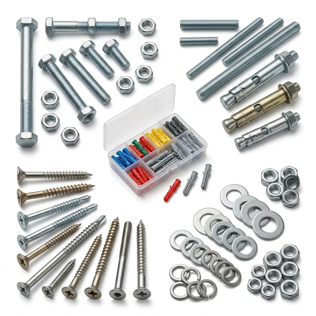 Quincaillerie de Fixation, Visserie & Boulonnerie