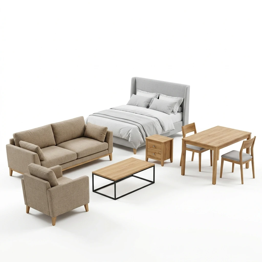Mobilier de Salon, Chambre & Salle à Manger