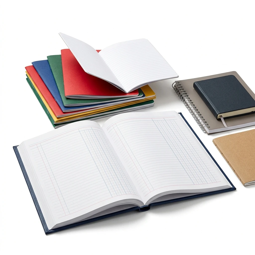 Cahiers Scolaires, Registres Comptables & Carnets