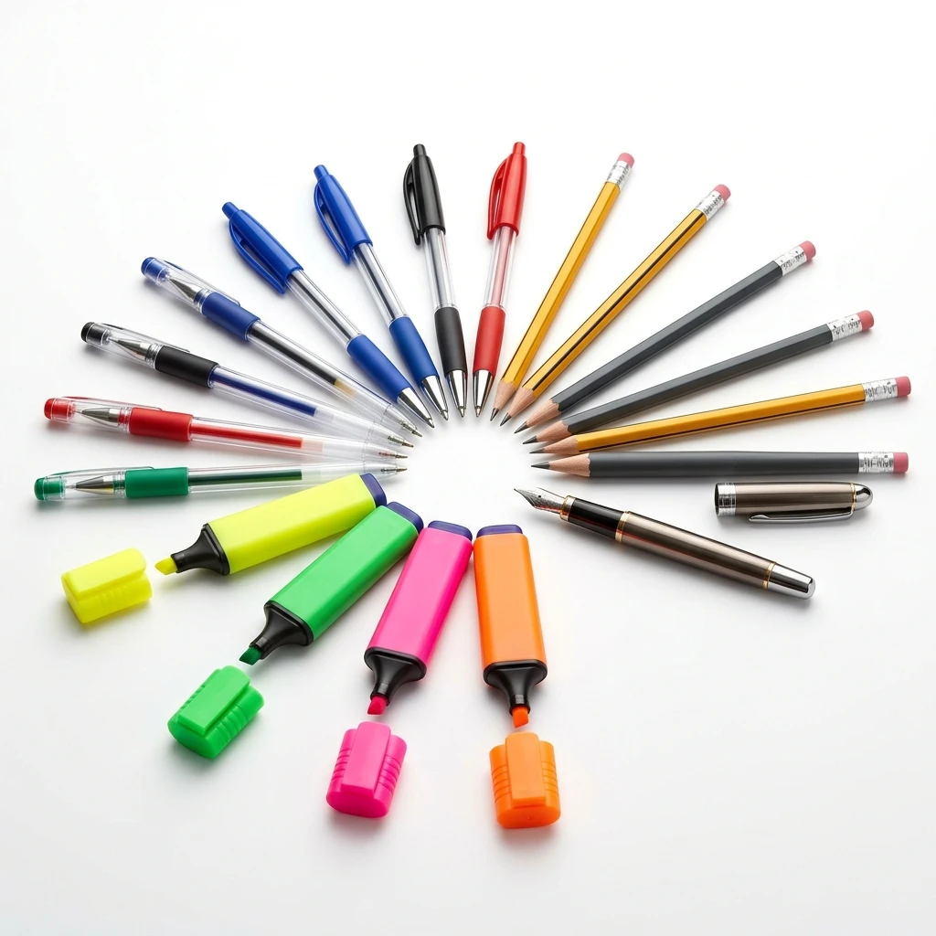 Instruments d'Écriture, Stylos & Surligneurs