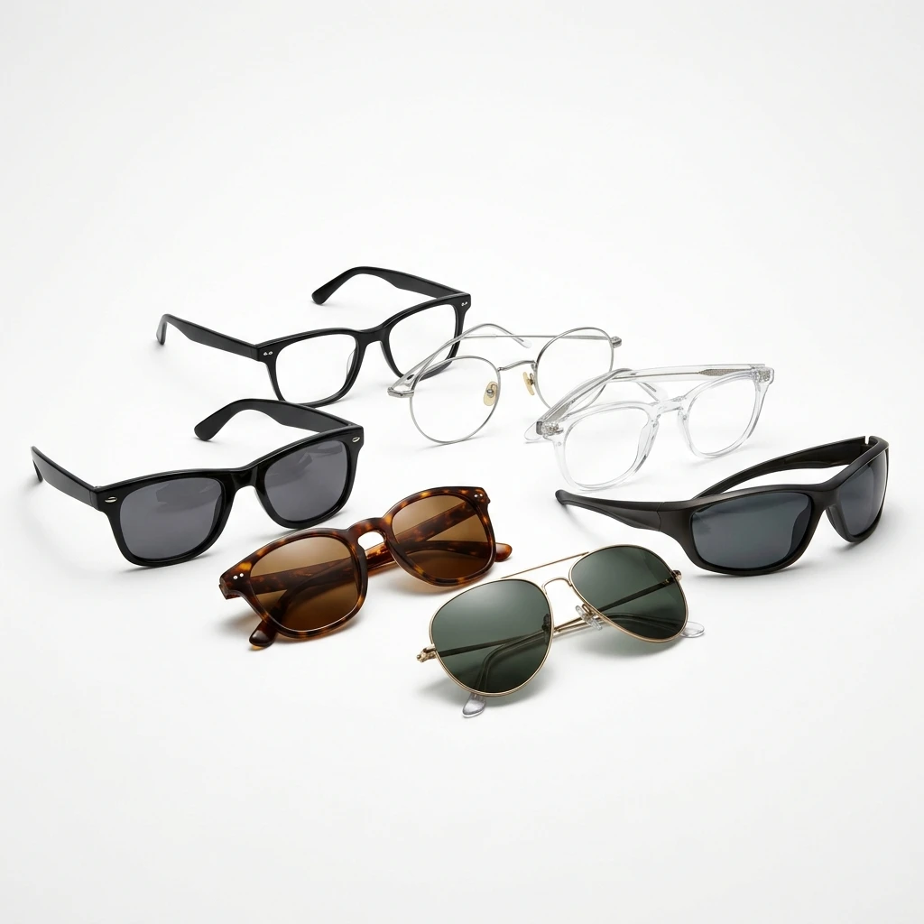 Lunettes de Soleil UV400 & Montures Optiques