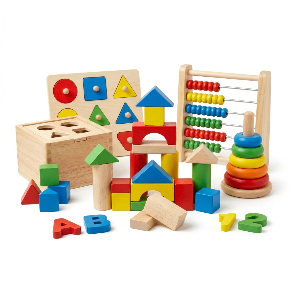 Jouets Éducatifs, Blocs de Construction & Éveil
