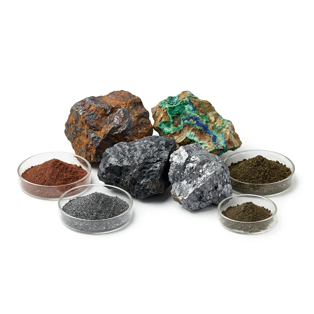 Minerais métalliques & concentrés
