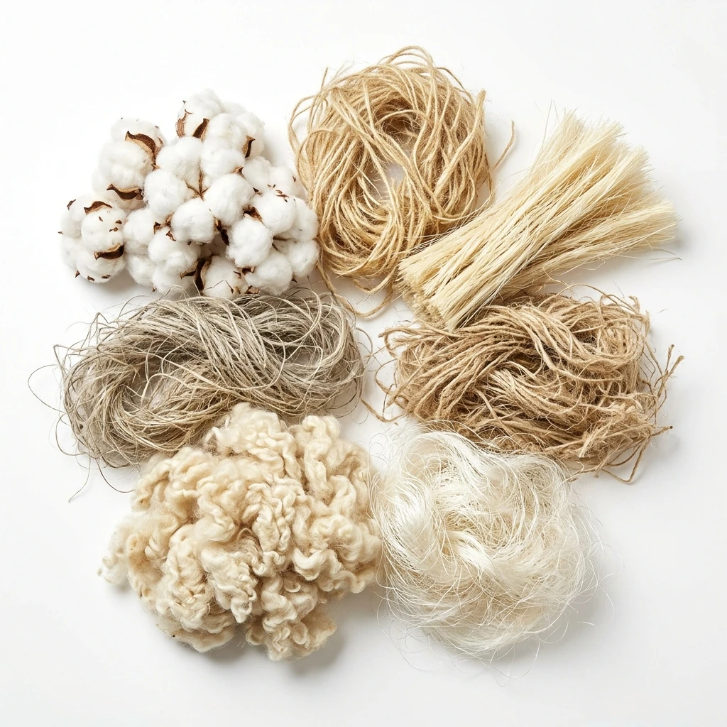 Fibres naturelles & matières textiles brutes