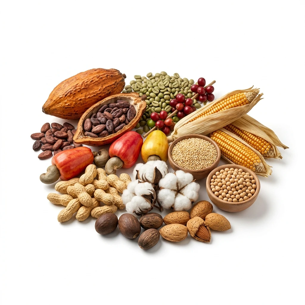 Produits agricoles bruts & cultures de rente