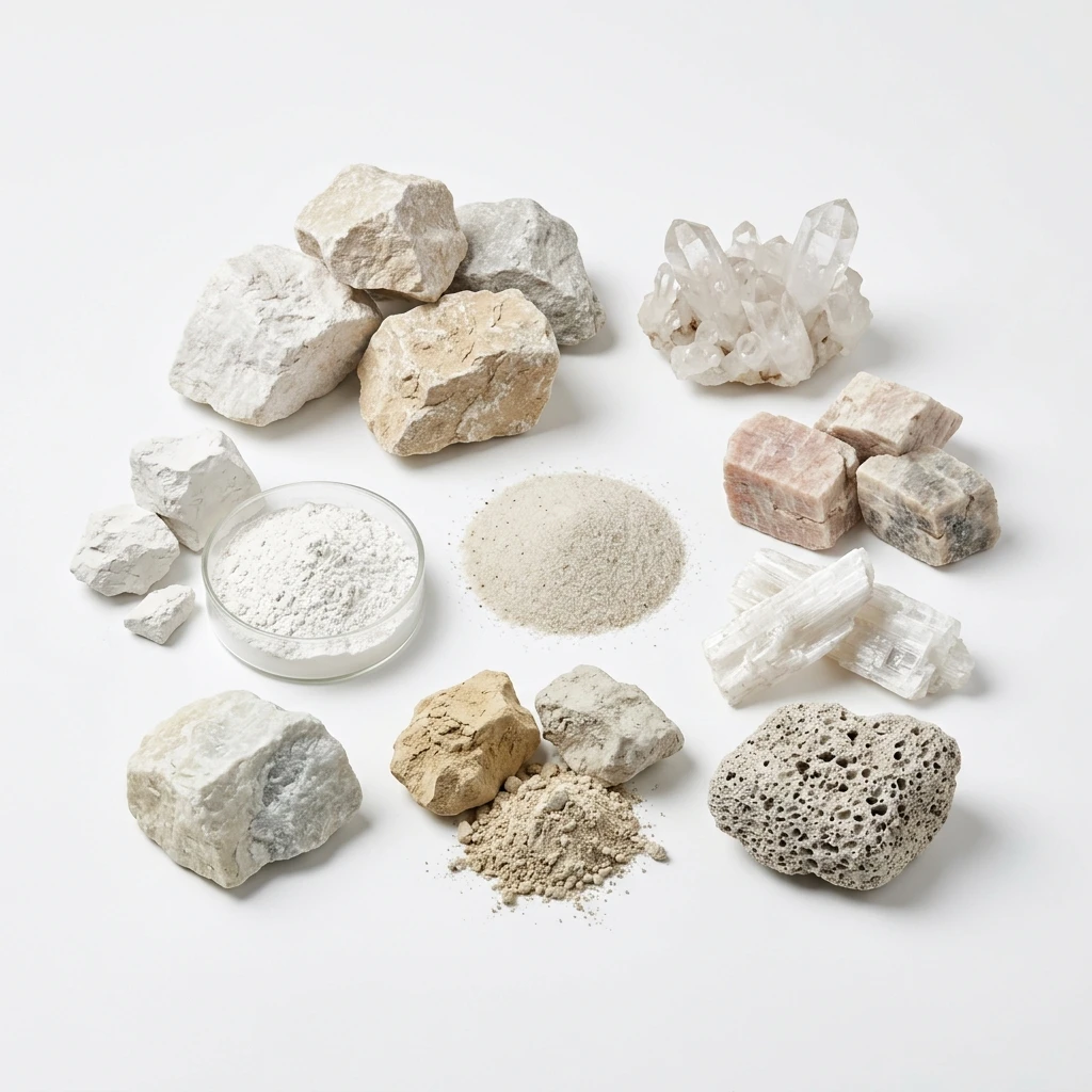 Minéraux industriels & matériaux naturels