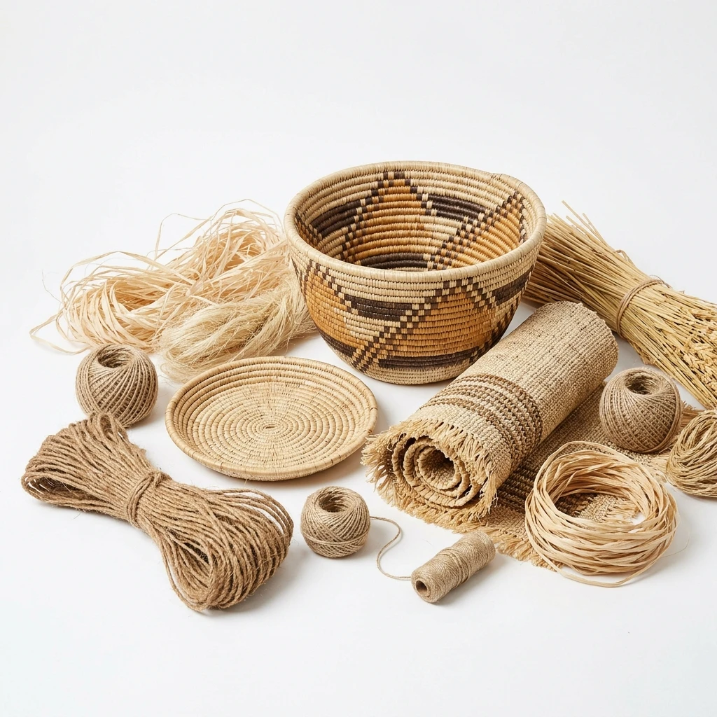 Vannerie, tressage & fibres naturelles