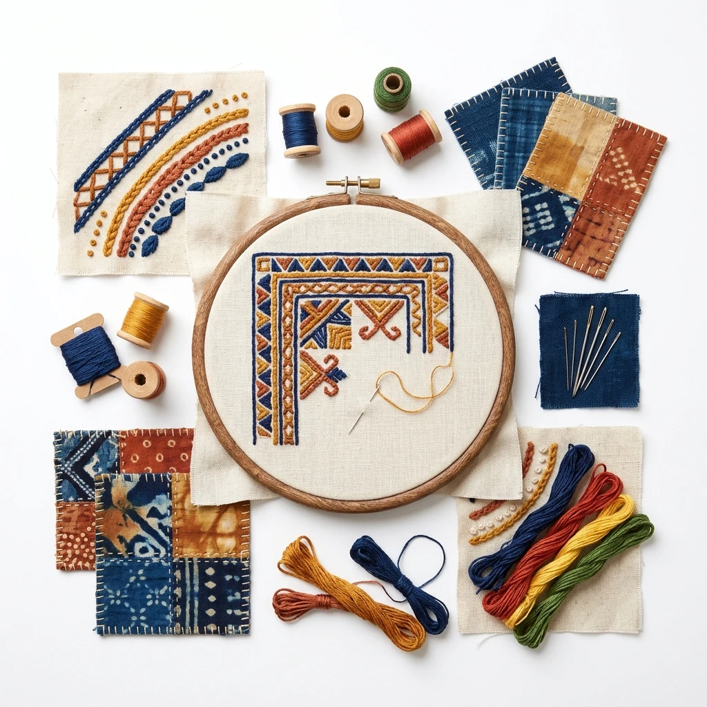 Broderie, couture artisanale & art textile
