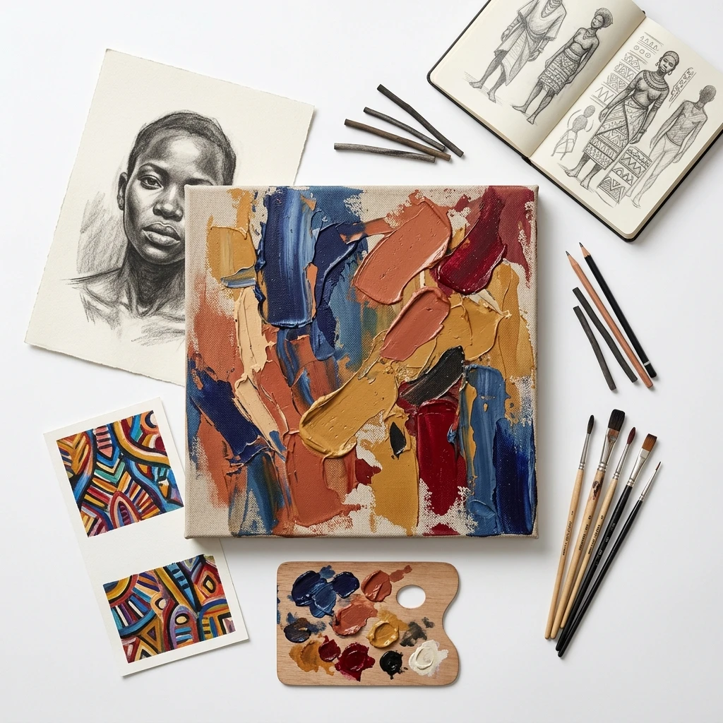 Peintures, dessins & arts visuels