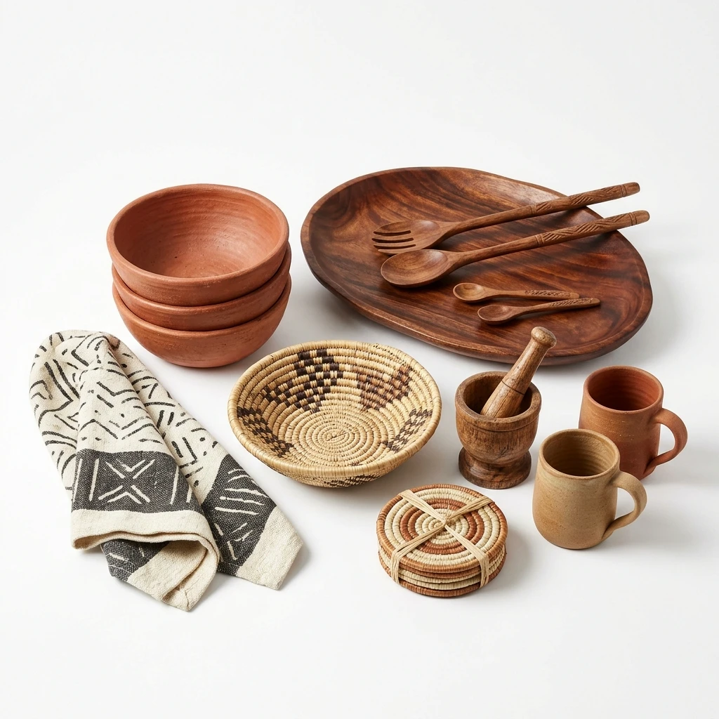 Articles artisanaux pour cuisine & table