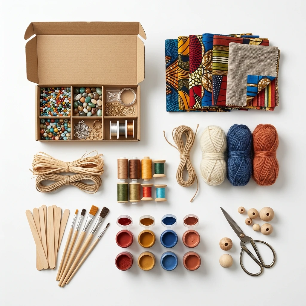 Kits créatifs & fournitures artisanales
